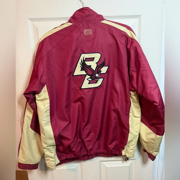 Boston College Eagles Jacket - Colosseum Athletics Windbreaker - Men’s Small - Picture 6 of 10